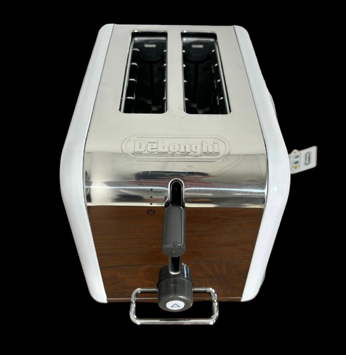 【FU10】【美品】Delonghi デロンギ トースター kMix TTM020J-WH ココナッツ_画像3