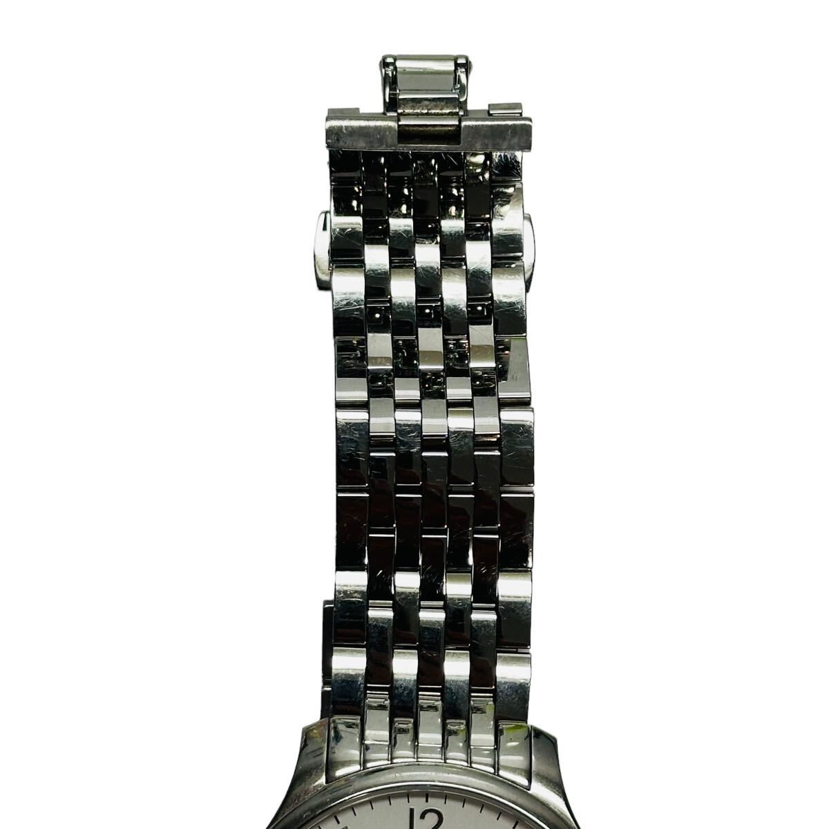【極美品】TISSOT ティソ T063610 トラディション クォーツ デイト メンズ 腕時計 の画像7