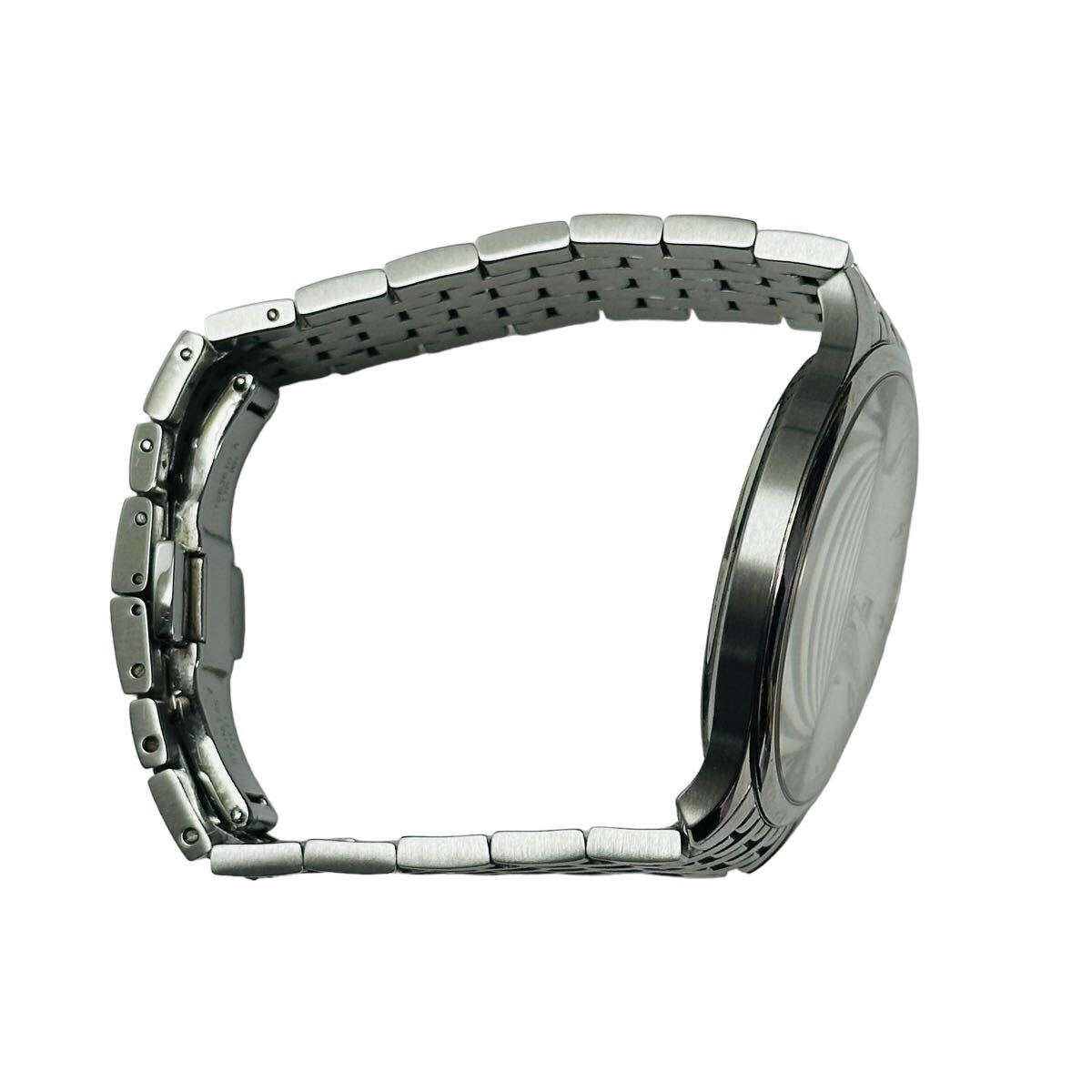 【極美品】TISSOT ティソ T063610 トラディション クォーツ デイト メンズ 腕時計 の画像5
