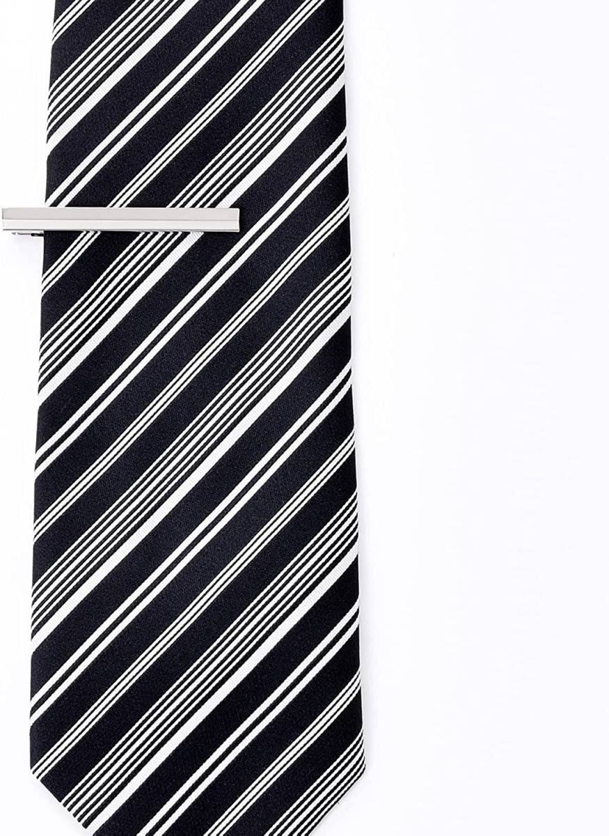 FORMAL 礼装ネクタイ 日本製 タイピン ストライプ 礼服 モーニング ビジネス セット ２点セット_画像5