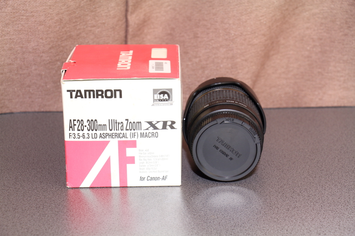 TAMRON AF28-300mm Ultra Zoom XR F/3.5-6.3 (Model A06) CANON用 純正箱付きの画像2