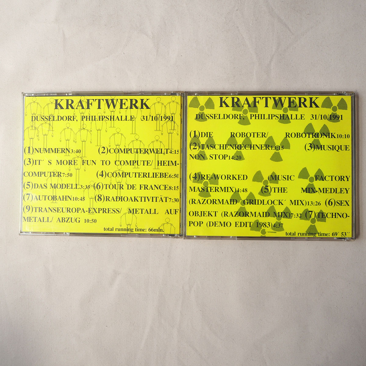 ◆ Kraftwerk クラフトワーク / Live Dusseldorf 2枚組CD 1992年 送料無料 ◆_画像2