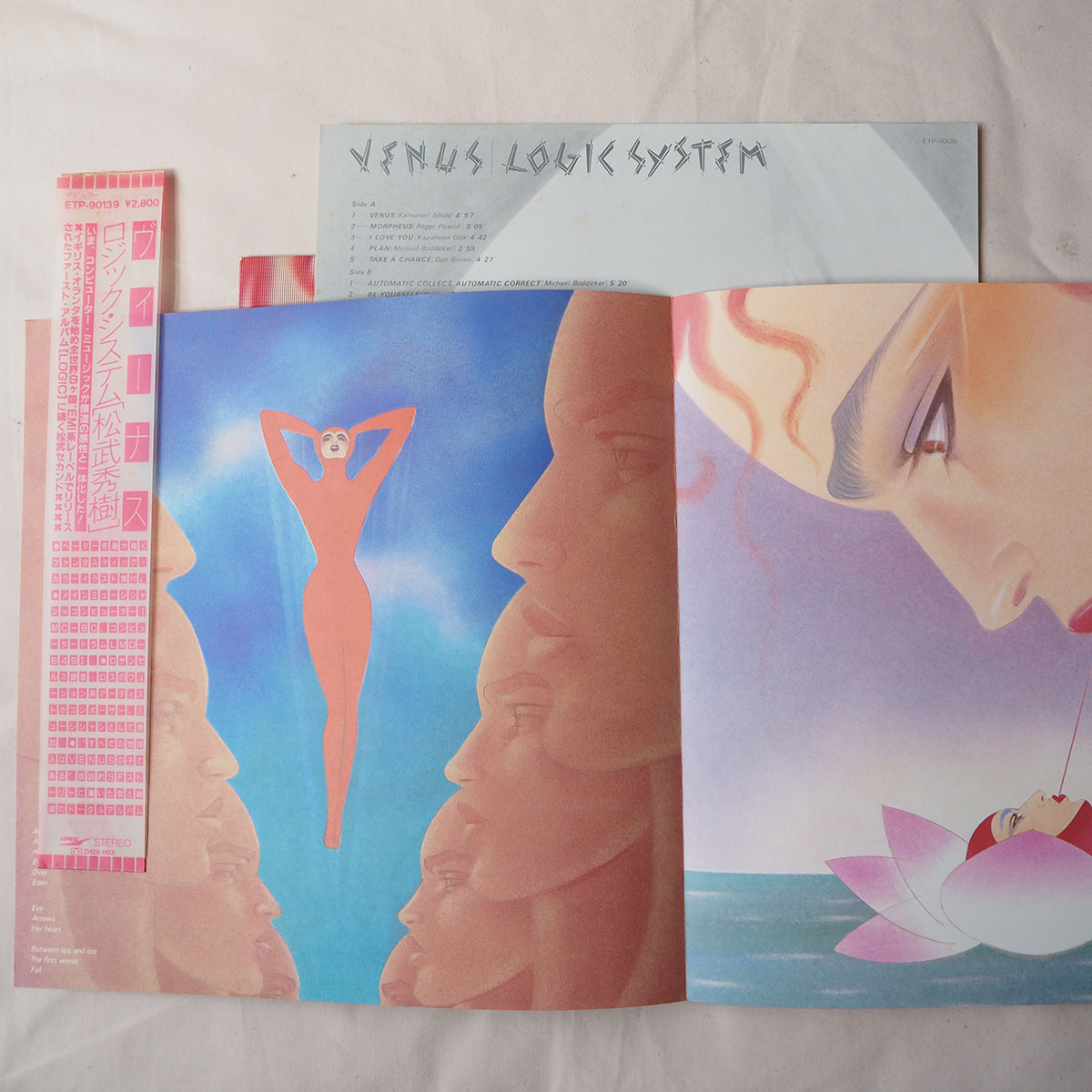 ◆ 松武秀樹 Logic System / Venus 1981年 Hideki Matsutake シンセサイザー音楽 ペーター佐藤 送料無料 ◆_画像3