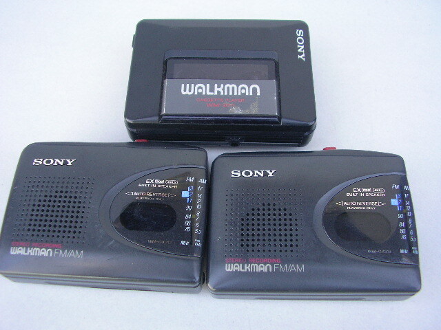 ★3点セット　ソニー　SONY　WALKMAN　WM-GX312（2台） / WM-2011 _画像1