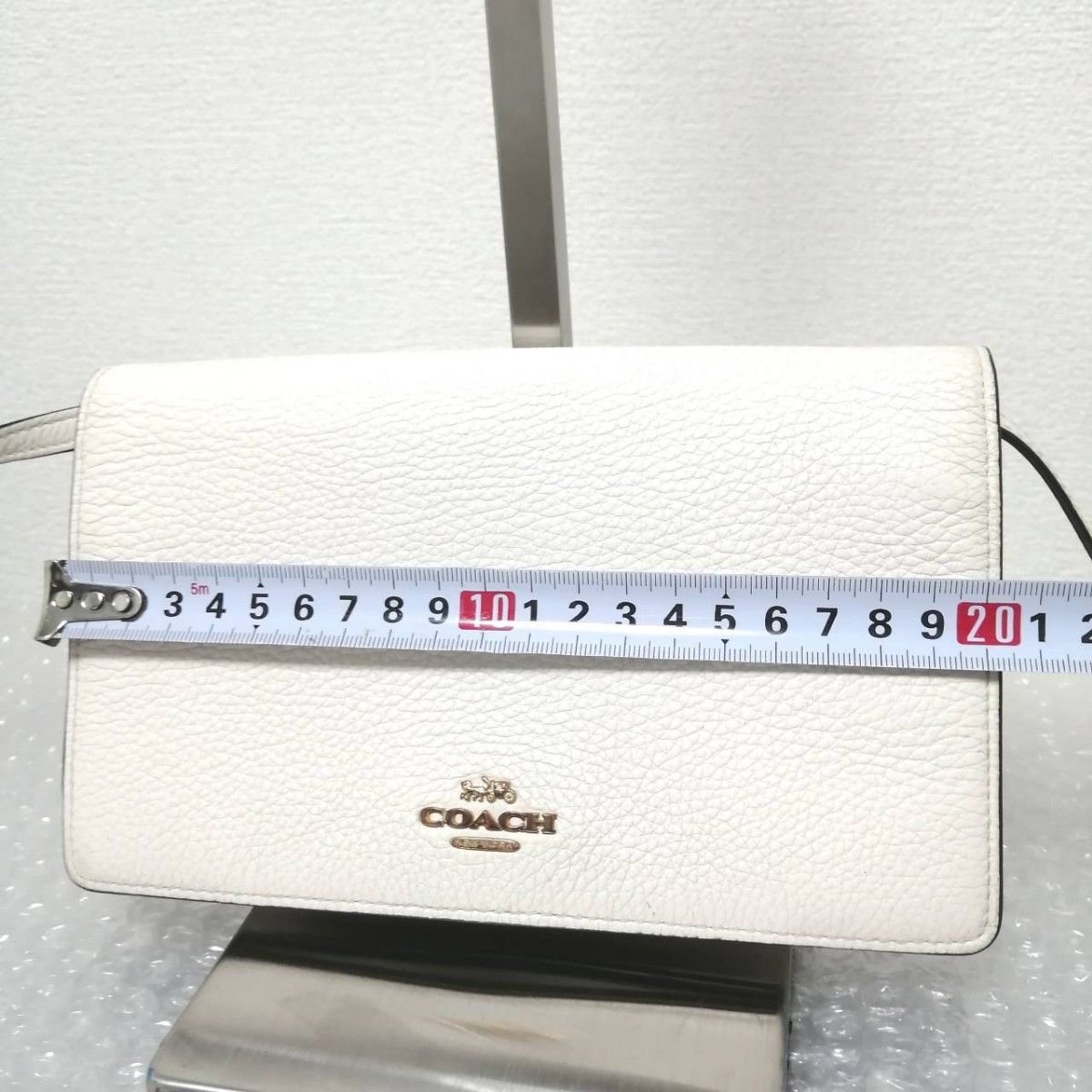 Coach コーチ ショルダーウォレット 長財布【送料0/国内即発】 美品 COACH コーチ ショルダーウォレット レザー 長財布