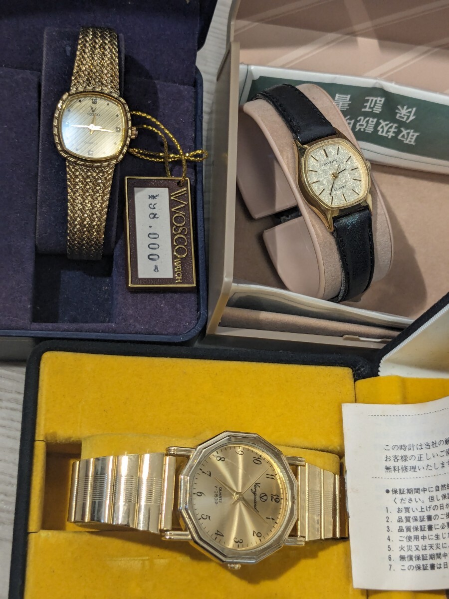 【F862】 箱付き 腕時計 おまとめ 19点 ORIENT MARIO VALENTINO ALFRED ELGIN HILTON CITIZEN CASIO メンズ レディース_画像7