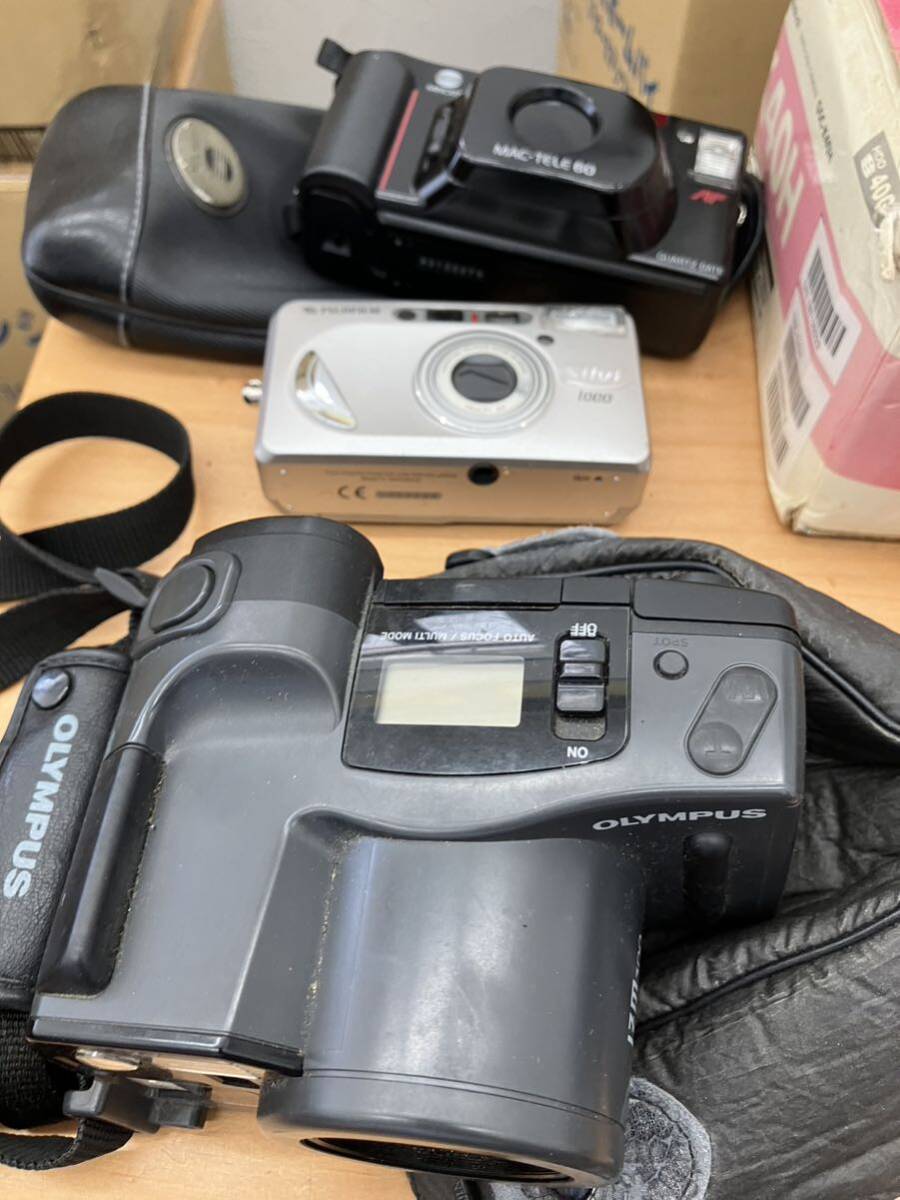 【c458】カメラ 双眼鏡おまとめ Nikon ミノルタ ヤシカ OLYMPUS Konica Canon フィルムカメラ レンズ 一眼レフ_画像7