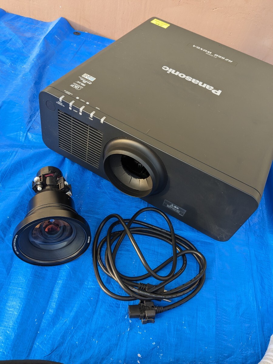 [ обычная цена 280 десять тысяч ] Panasonic Panasonic 1 chip DLP system проектор PT-RZ660JB 6000 люмен Laser источник света работа товар 