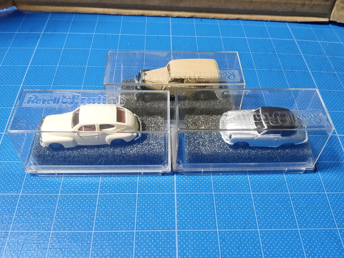 Praline 1/87 ミニカー3台セット Mercedes 170V・Porsche 356・Volvo PV544/当時物 プラリネ/メルセデス・ボルボ・ポルシェ_画像3