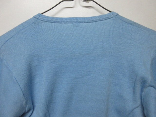 70s USA製　Tシャツ 水色　長袖　キャラクター　レディース　vintage　ビンテージ　アメリカ古着　sy3424_画像5