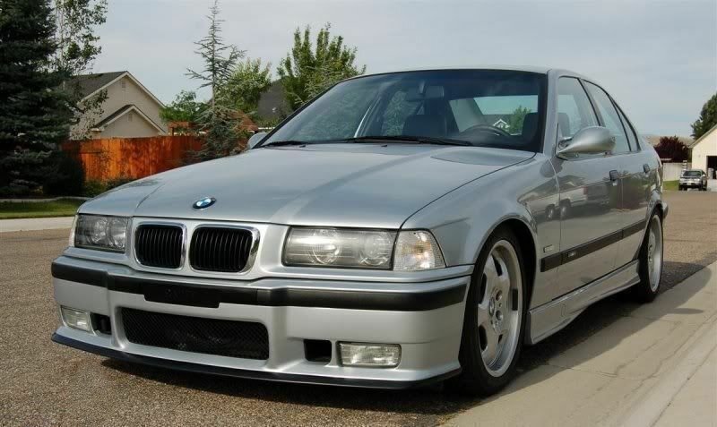 BMW 3シリーズ E36 ABS製 M3/Mスポーツ フロントバンパー リップ/スポイラー/スプリッター/スカート エアロパーツ カスタム 未使用 未塗装_画像2