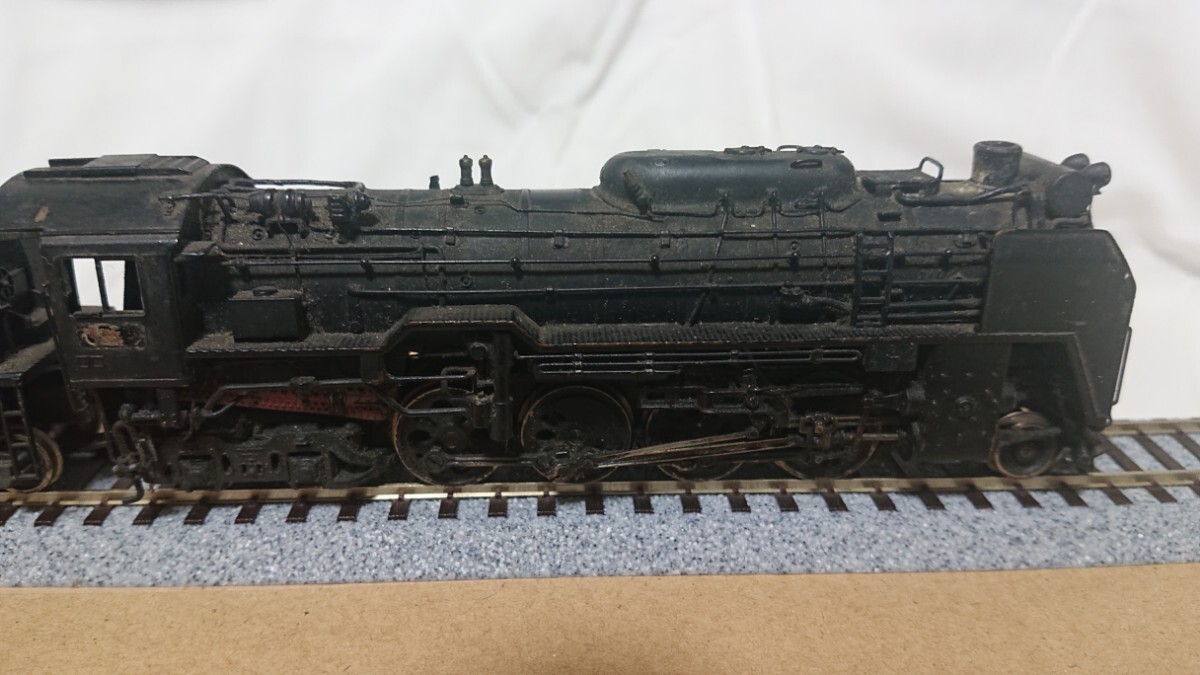  HO gauge / Manufacturers unknown D62 shape steam locomotiv Junk 