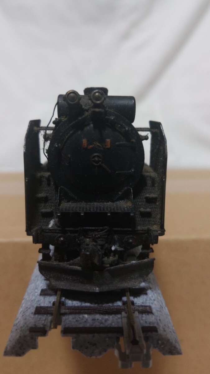  HO gauge / Manufacturers unknown D62 shape steam locomotiv Junk 