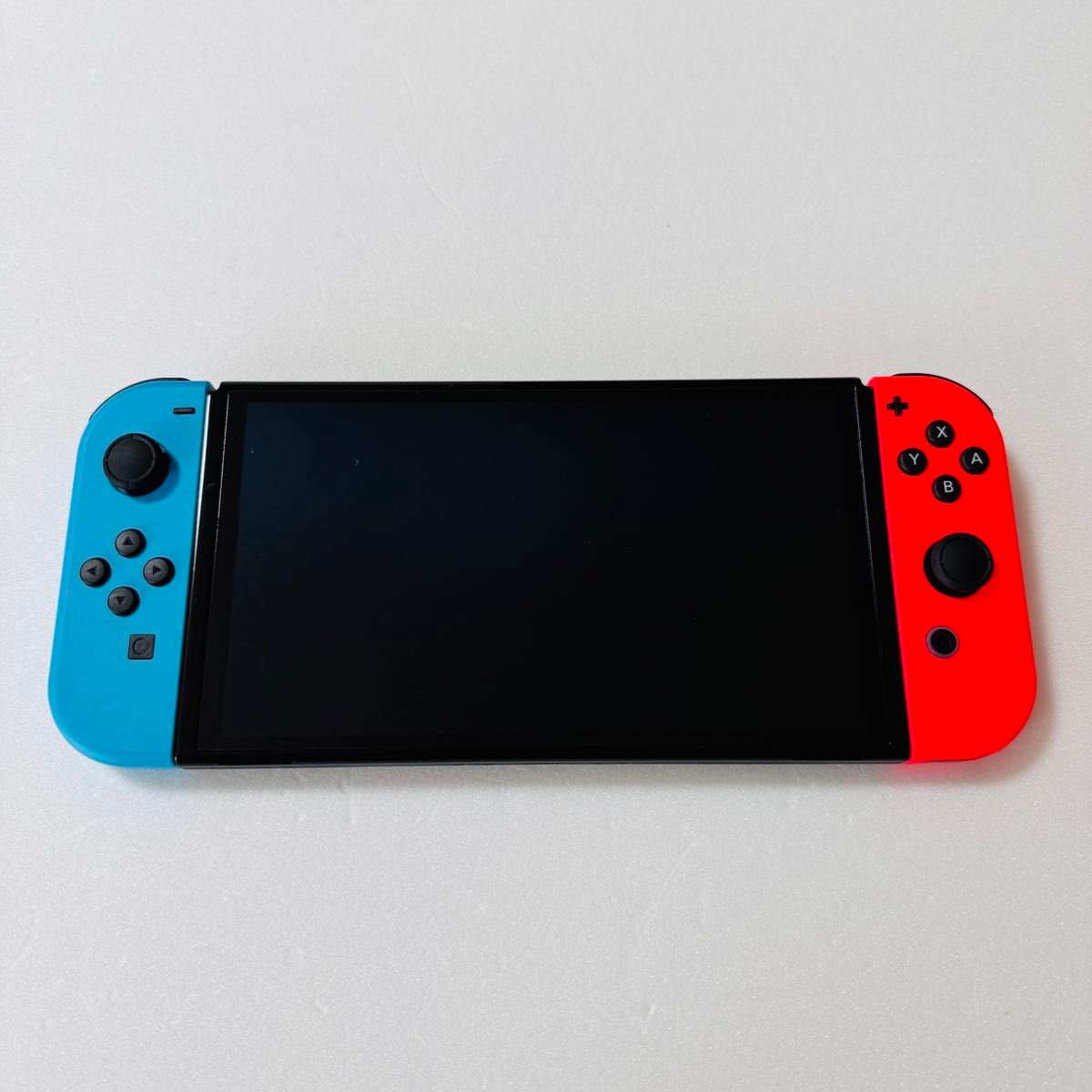 美品！Nintendo Switch 有機ELモデルネオンブルーネオンレッド　本体とJoy-Conセット