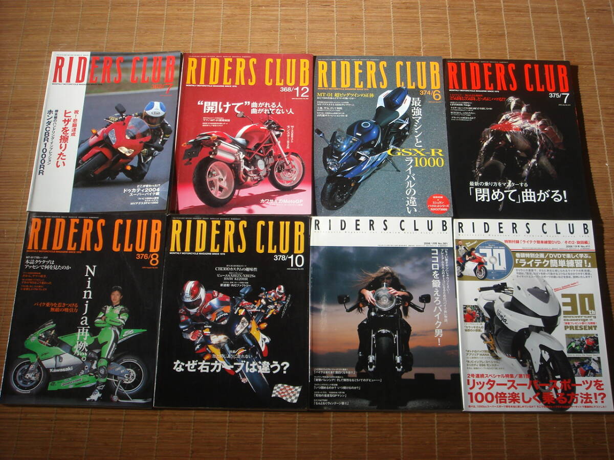 RIDERS CLUB ライダースクラブ 1995年～2017年／53冊_画像2