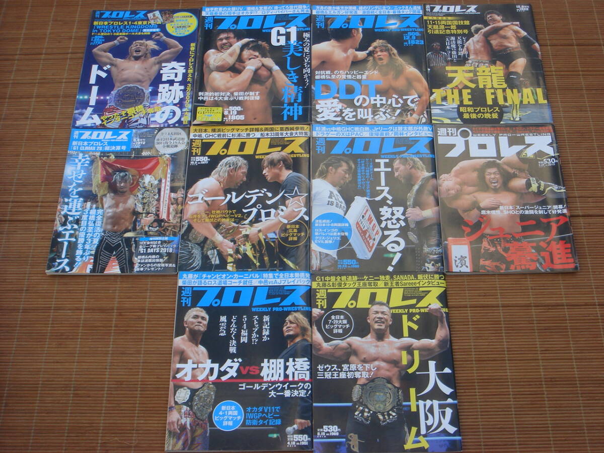 週刊プロレス 2014年～2020年／50冊 プロレスラーカラー選手名鑑2020 小林花を忘れない _画像2