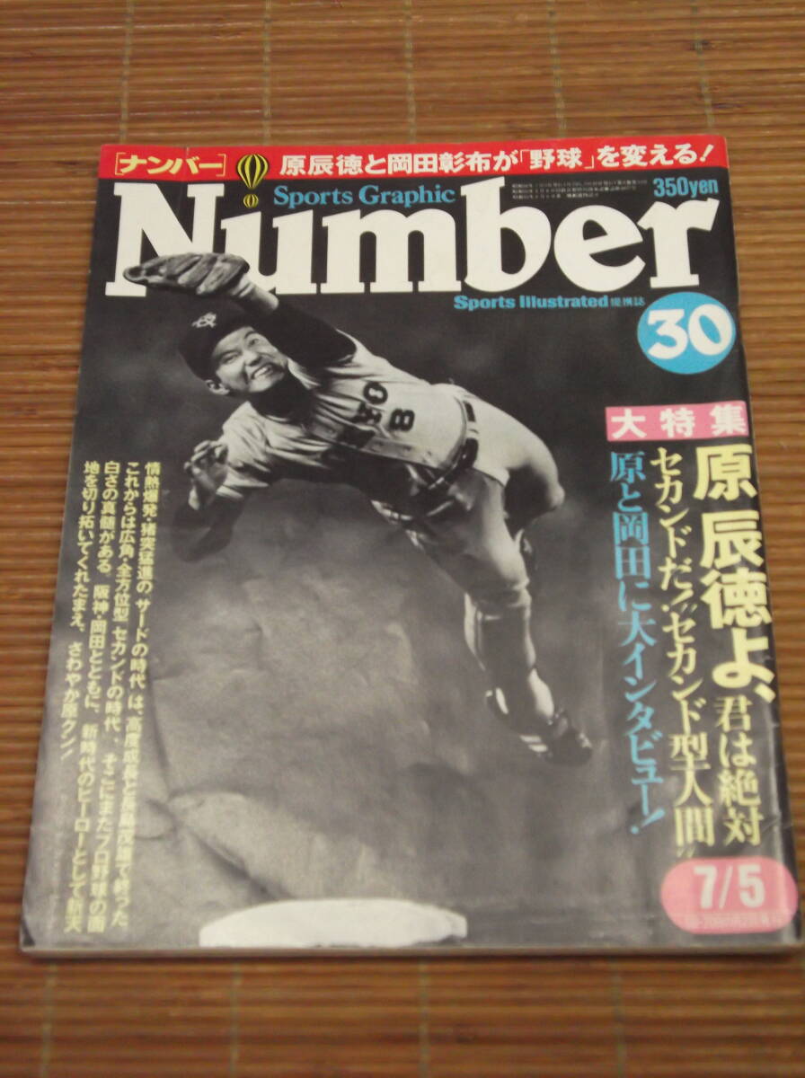 Sports Graphic Number ナンバー 16号 24号 30号(1980年)創刊1周年 選抜高校野球 江川卓 原辰徳 王貞治 長嶋茂雄 ジョンGジンマーマン_画像3