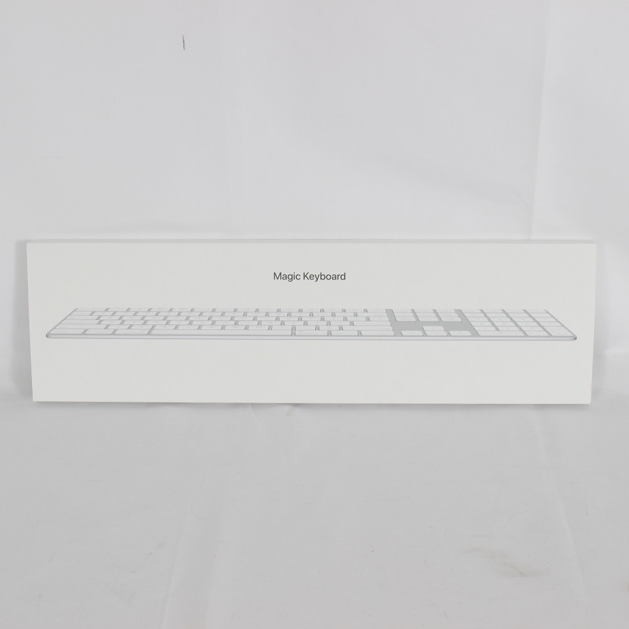 【美品】Apple Magic Keyboard MQ052J/A シルバー テンキー付き JIS マジックキーボード アップル 本体_画像9