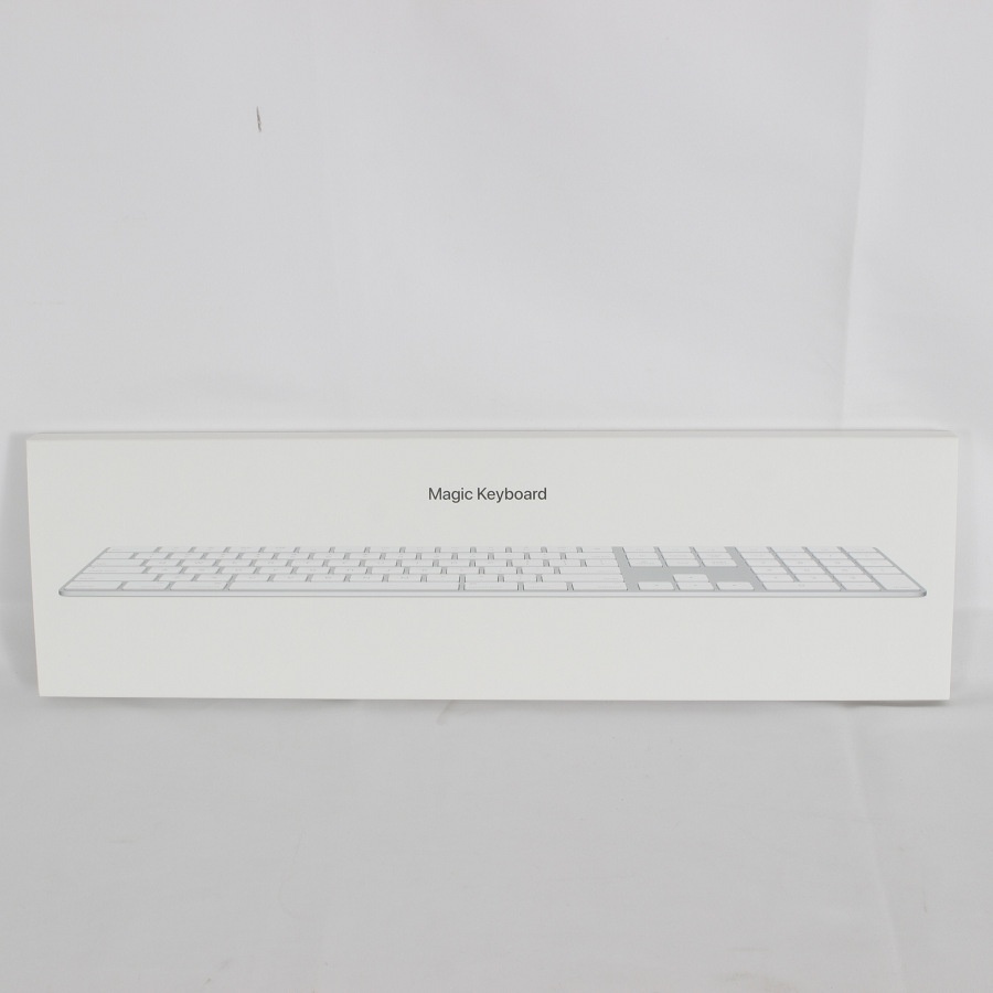 【美品】Apple Magic Keyboard MQ052J/A シルバー テンキー付き JIS マジックキーボード アップル 本体_画像10