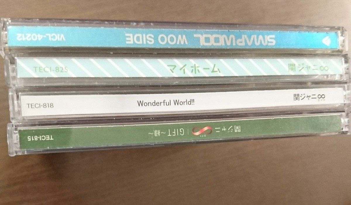 関ジャニ∞ Ｗｏｎｄｅｒｆｕｌ Ｗｏｒｌｄ！！ ／マイホーム/Gift 緑/Smap wool woo side