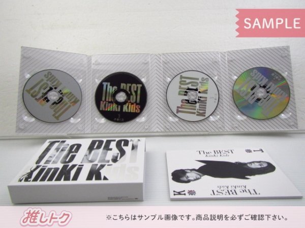 KinKi Kids CD The BEST 初回盤 3CD+DVD デビュー20周年記念 ベストアルバム 未開封 [美品]の画像2