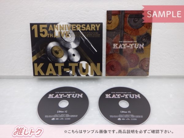 KAT-TUN Blu-ray 2点セット 15TH ANNIVERSARY LIVE KAT-TUN 初回限定盤1/2 [難小]の画像2