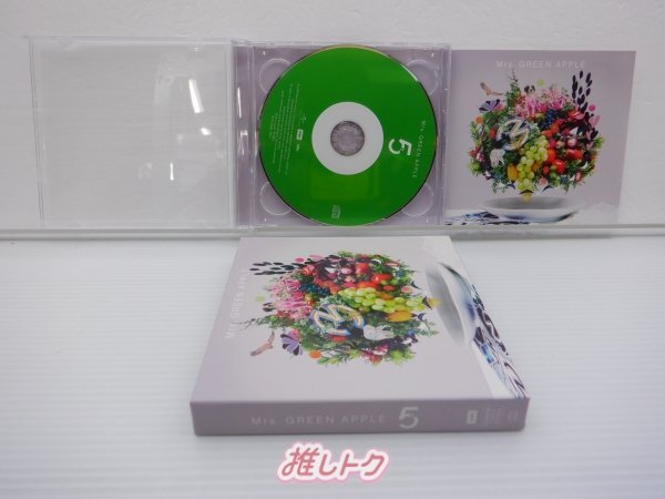 ■ Mrs. GREEN APPLE 5 初回限定盤 CD+DVD [良品]の画像3