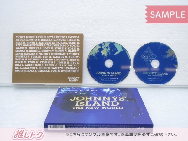 ジャニーズJr. DVD JOHNNYS' IsALND THE NEW WORLD 2DVD HiHi Jets/美 少年/7 MEN 侍/少年忍者/Jr.SP [難小]の画像2