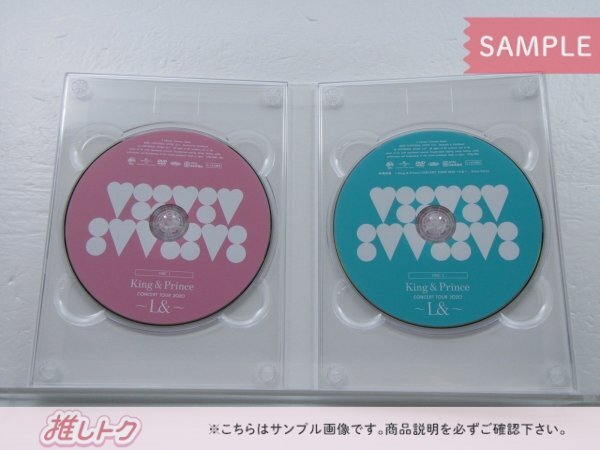 King＆Prince DVD CONCERT TOUR 2020 ～L＆～ 初回限定盤 2DVD 未開封 [美品]の画像2