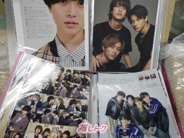 King＆Prince 箱入り 雑誌 切り抜きセット 永瀬廉中心/ファイル8冊 [良品]_画像1