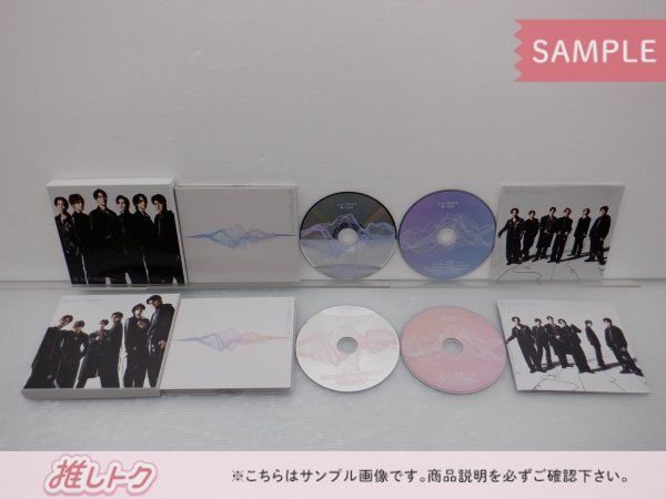 SixTONES CD 3点セット 声 初回盤A(CD+BD)/B(CD+BD)/通常盤(初回仕様) [良品]_画像2