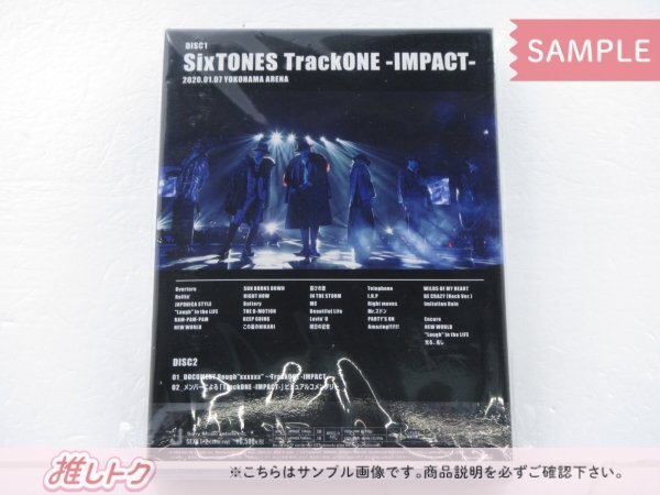 SixTONES Blu-ray Track ONE IMPACT 初回盤(三方背デジパック仕様) 2BD 未開封 [美品]_画像3