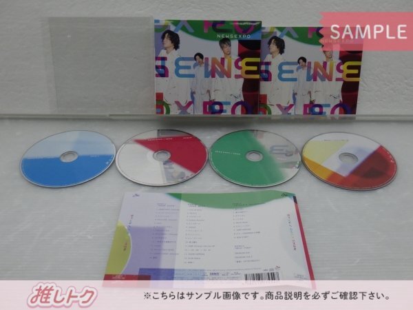 NEWS CD 3点セット NEWS EXPO 初回盤A(3CD+BD)/B(3CD+BD)/通常盤 [難小]_画像3