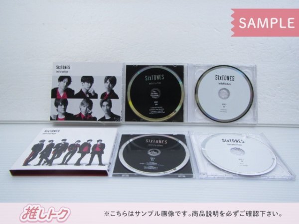 SixTONES CD 3点セット SixTONES vs Snow Man Imitation Rain D.D. 初回盤/with Snow Man盤/通常盤初回仕様 [難小]_画像2