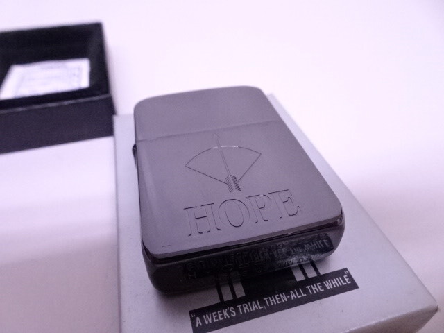 c 送料無料 未使用品 Zippo ジッポー HOPE ホープ 喫煙具 オイルライター の画像2