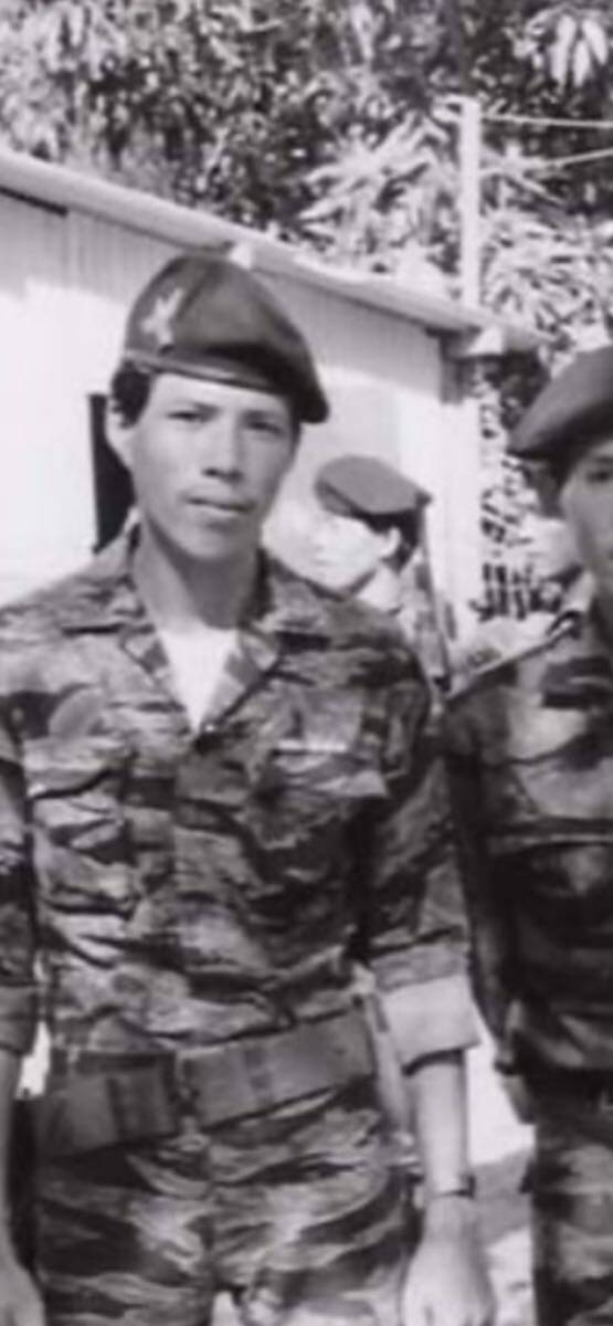 5 ベトナム戦　南ベトナム軍　PRU ベレー帽　59-61cm CIA アメリカ軍　米軍　国家警察軍　タイガー　ダックハンター　ERDLリーフ_画像7