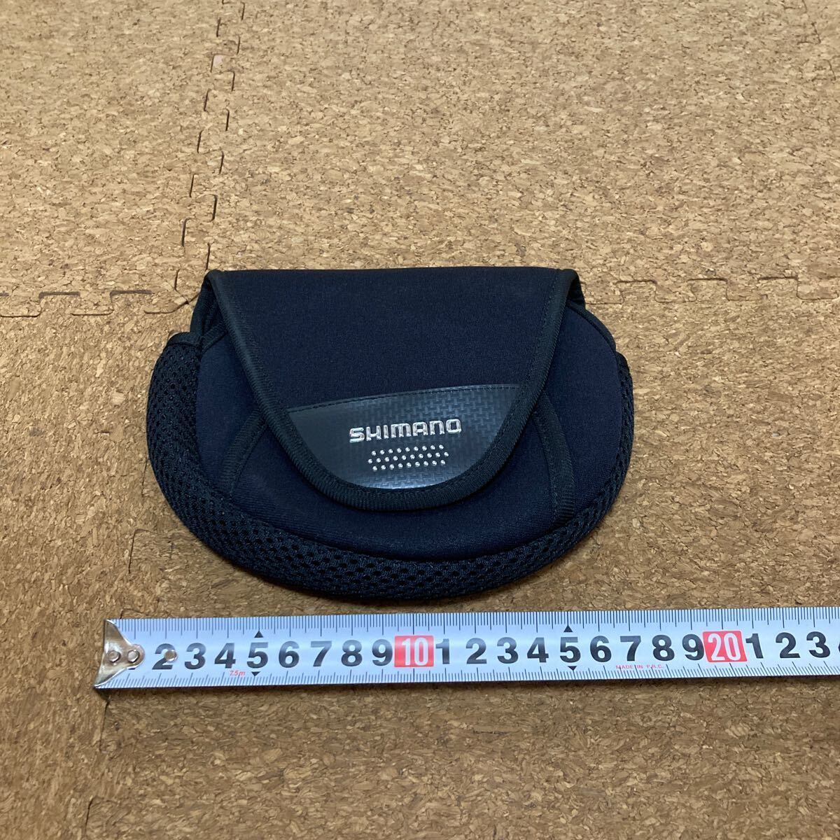 シマノ PC-031L S リール袋 綺麗 リールケース リールガード スピニングリール用 ブラック ネオプレーンの画像6