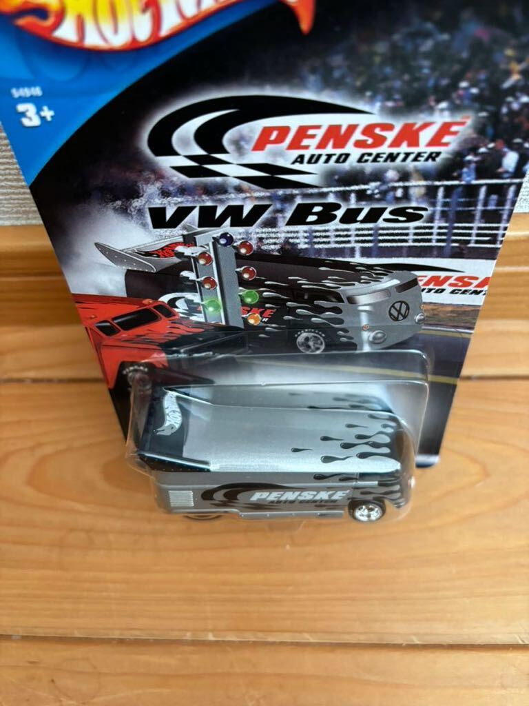 ホットウィール VW BUS PENSKE silver_画像3