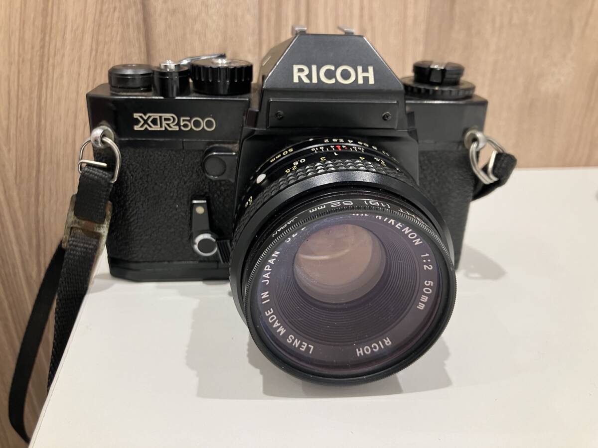 RICOH XR500 リコー 一眼レフ フィルム カメラ 動作未確認 ジャンク 3347の画像1