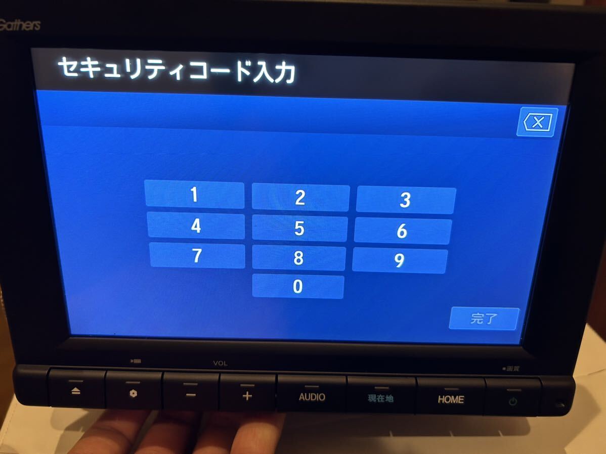 ホンダ純正　Gathers LXM-232VFEi 8インチ　ナビ 送料無料_画像10