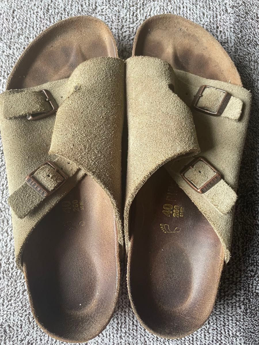 BIRKENSTOCK ビルケンシュトック チューリッヒ スウェードレザー 40