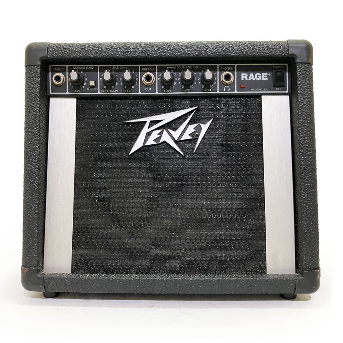 ピーヴィー ギターアンプ レイジ PEAVEY RAGE GUITAR AMP 完動品 正規品 本物 アメリカ製 made in USA ヴィンテージ ハイゲイン EQ