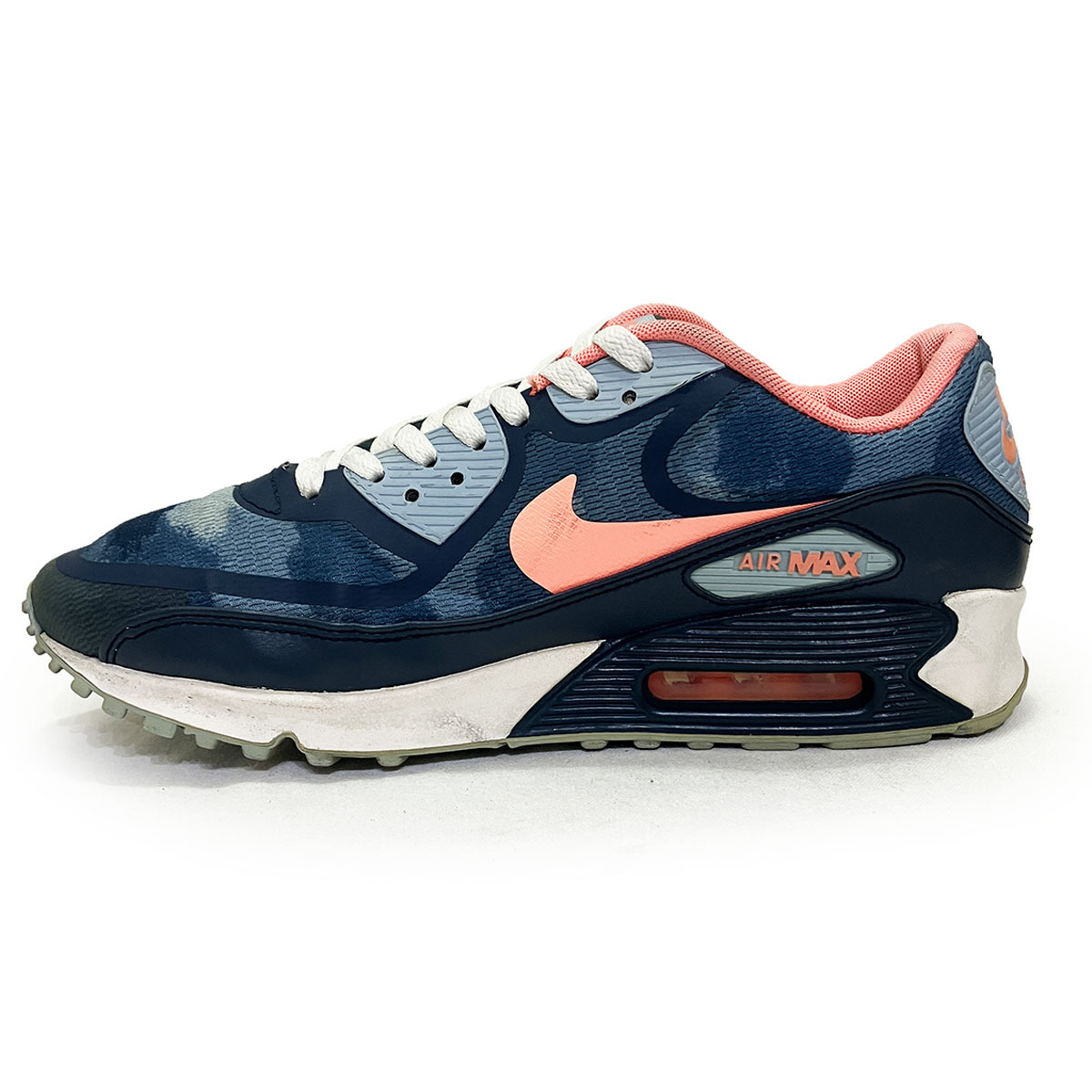 ナイキ エア マックス ９０ プレミアム テープ ブルー カモ 28.0cm NIKE AIR MAX 90 PREMIUM TAPE 正規品 本物 復刻 年代 599911-464 青