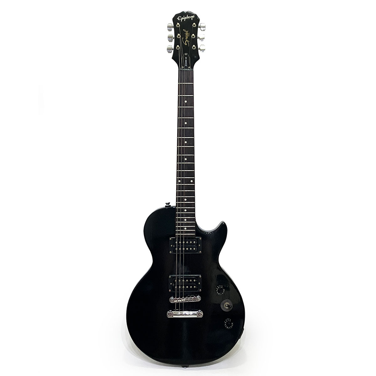 エピフォン レスポール スペシャル モデル ブラック EPIPHONE LES PAUL SPECIAL MODEL 完動品 正規品 本物 黒 ハムバッカー 名作 ギター_画像1