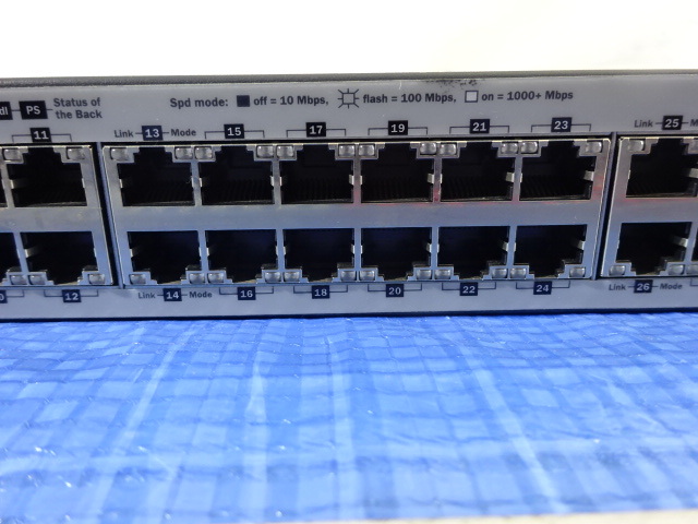 PO-38/hpヒューレットパッカード E3800 48G-4SFP+Switch J9576A ラックマウント サーバー部品 ネットワーク通信機器 オフィス事務店舗用品の画像5