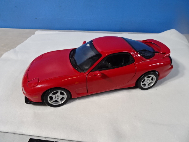 PK-59/KYOSHO Kyosho MAZDA Mazda RX-7 FD minicar 1/18 red model hobby car collection mania passenger vehicle collector 