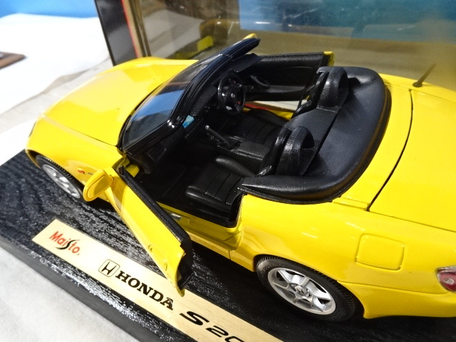 PK-63/Maistマイスト Hinda S2000 ホンダ 1/18 ミニカー ホビー コレクション 模型 乗用車 台座付 マニア_画像4