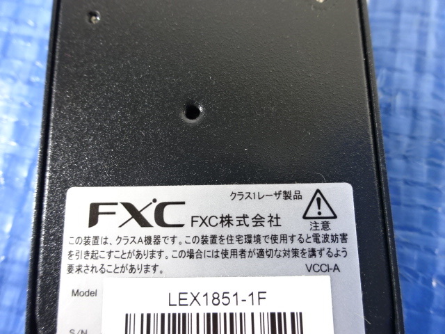 PP-26〒/FXC LEX1851-1F LightEdge X1000 メディアコンバーター PC周辺機器 プロ業務用 映像周辺機器 ネットワーク通信機器 3点_画像3