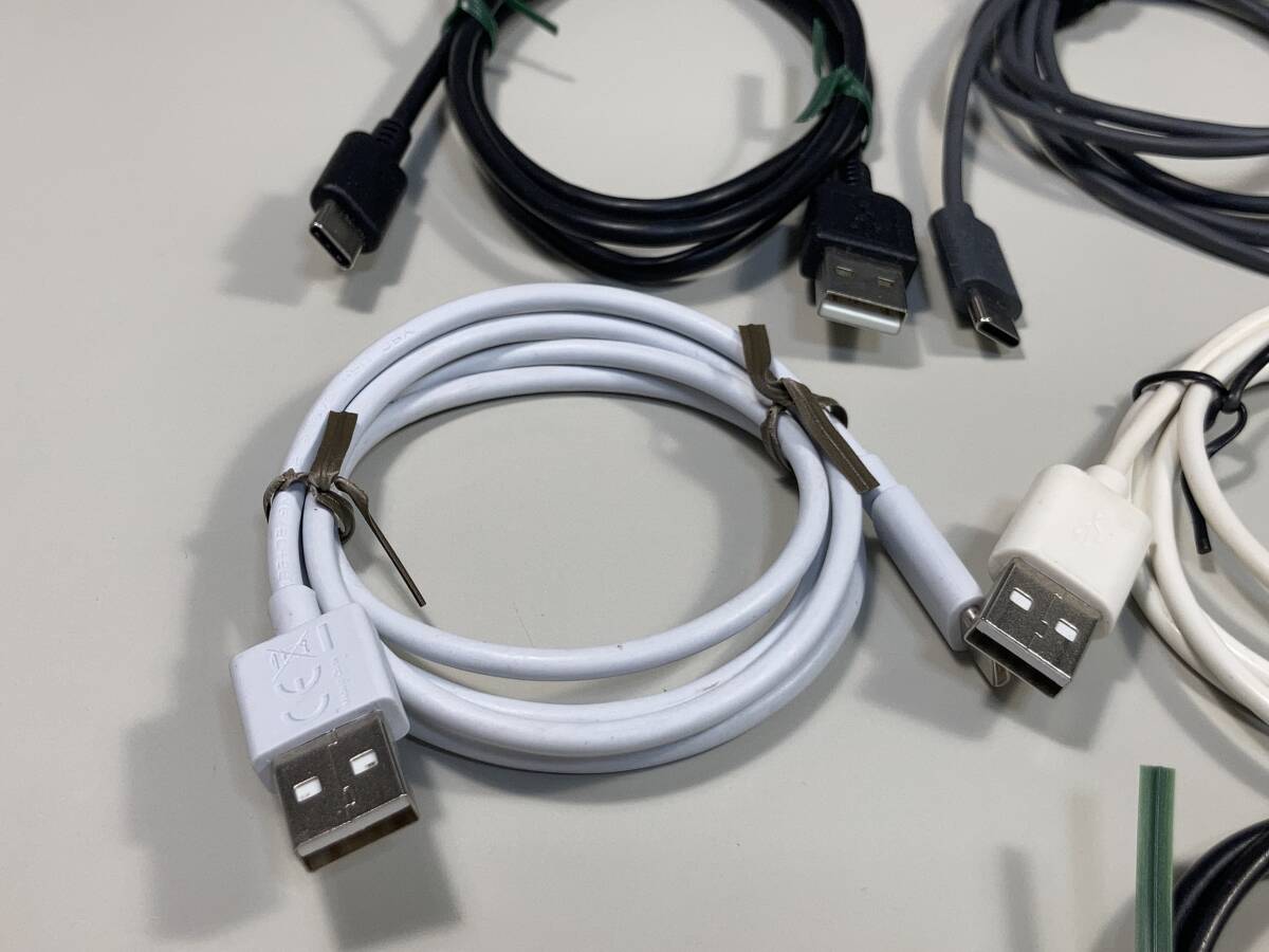 USBケーブル/TYPE-C/7本セット/0.6～1.4m/送料250円～/#UC1の画像5