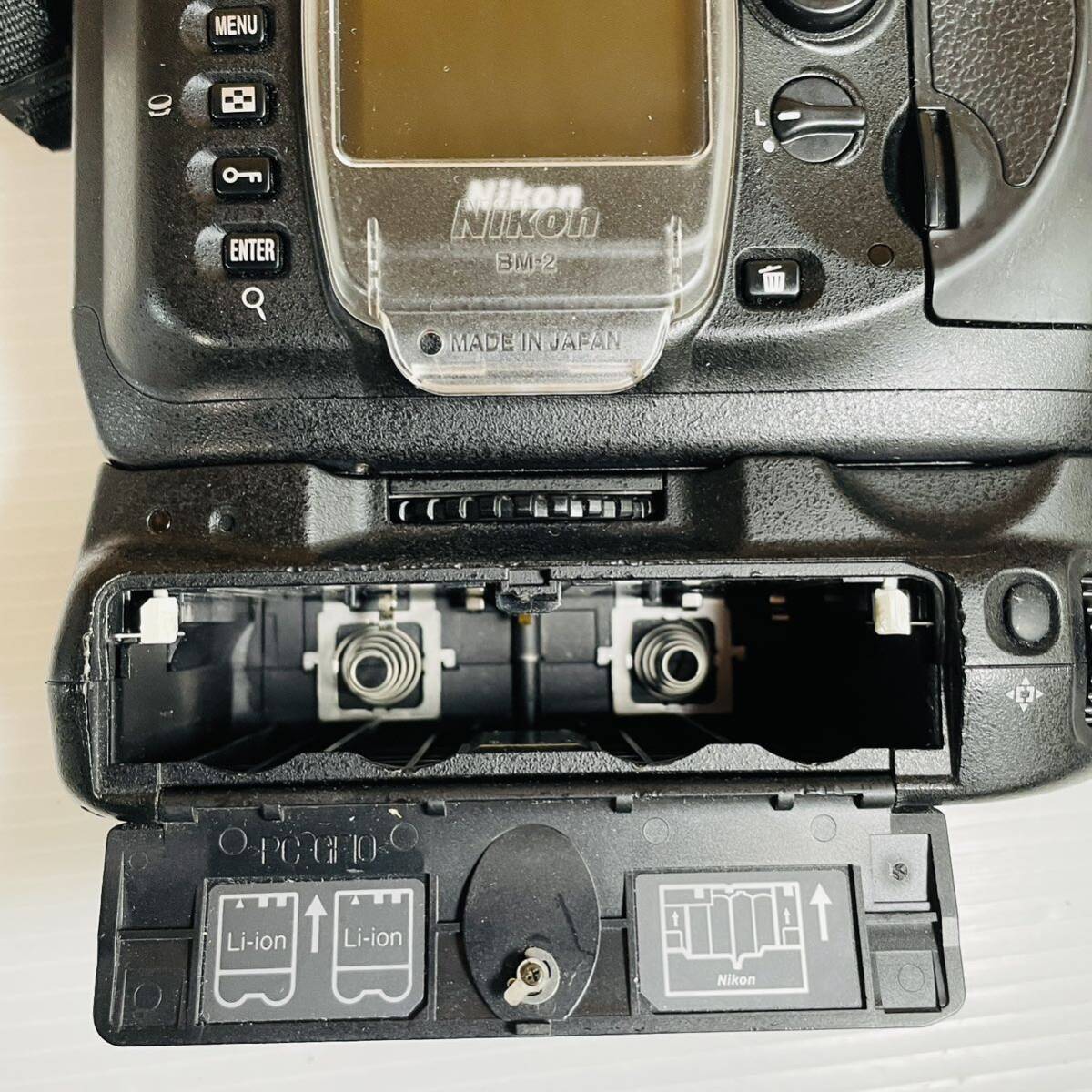 1円〜 Nikon D100 MB-D100 #320ニコン ボディ バッテリーグリップの画像6